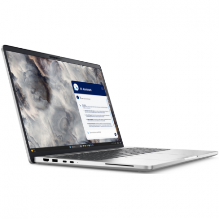 Laptop DELL Pro 16 Plus, 16" Full HD+, Intel® Core™ Ultra 7 266V pana la 5 GHz, 16 GB RAM LPDDR5x, 512 GB SSD, Intel Arc Graphics, Windows 11 Pro, Aluminium [1]