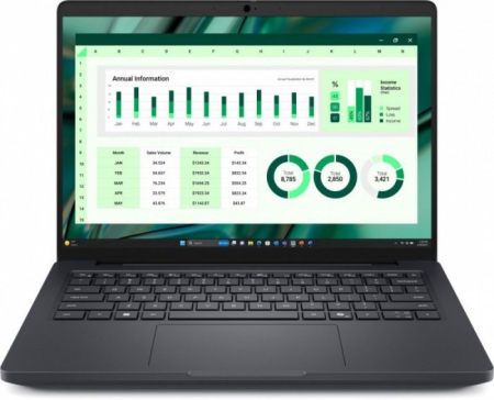 Promotii - Laptop DELL Pro Max 14, 14" Full HD+, Intel® Core™ Ultra 7 255H pana la 5.1 GHz, 16 GB RAM LPDDR5x 7467 MT/s, 512 GB SSD, Intel Arc Graphics, Windows 11 Pro, Black