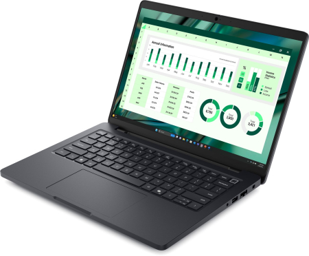Laptop DELL Pro Max 14, 14" Full HD+, Intel® Core™ Ultra 7 265H pana la 5.3 GHz, 16 GB RAM LPDDR5x 7467 MT/s, 512 GB SSD, NVIDIA® RTX PRO 500 6 GB, Windows 11 Pro, Black [2]