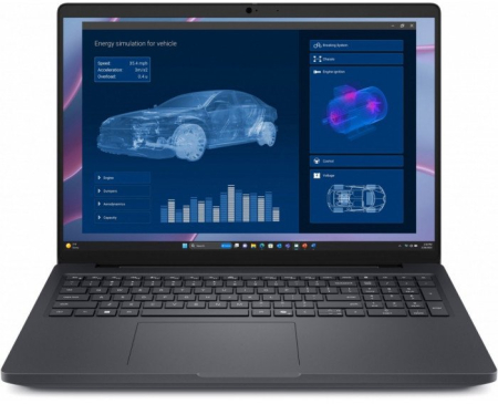Laptopuri - Laptop DELL Pro Max 16, 16" Full HD+, AMD Ryzen™ AI 5 PRO 340 pana la 4.8 GHz, 16 GB RAM LPDDR5x 8000 MT/s, 256 GB SSD, AMD Radeon, Windows 11 Pro, Black