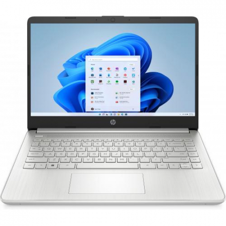 Laptop HP, 14" Full HD, Intel® Celeron® N4500 pana la 2.8 GHz, 4 GB RAM DDR4, 256 GB SSD, Windows 11 Home, Silver [0]