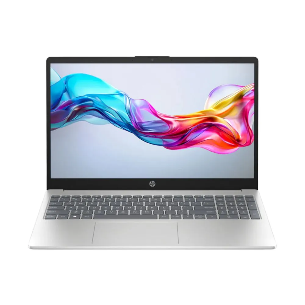 Laptopuri - Laptop HP 15, 15.6" Full HD Touchscreen, Intel® Core™ i7 1255U pana la 4.7 GHz, 16 GB RAM DDR4 3200, 512 GB SSD, Intel Iris Xᵉ Graphics, Free Dos, Silver