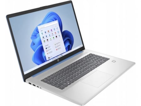 Alte produse - Laptop HP 17, 17.3" Full HD, Intel® Celeron® N4120 pana la 2.6 GHz, 8 GB RAM DDR4 3200, 256 GB SSD, Intel® UHD Graphics 600, Windows 11 Home, Midnight Blue