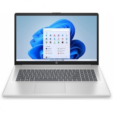 Alte produse - Laptop HP 17, 17.3" Full HD, Intel® Core™ i5 1334U pana la 4.6 GHz, 16 GB RAM DDR4 3200, 512 GB SSD, Intel Iris Xᵉ Graphics, Windows 11 Home, Powder Grey