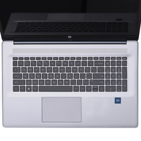 Laptop HP 17, 17.3" HD+ Touchscreen, Intel® N200 pana la 3.7 GHz, 8 GB RAM DDR4 3200, 256 GB SSD, Intel® UHD Graphics, Free Dos, Silver [2]