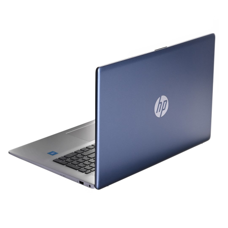 Laptop HP 17, 17.3" HD+ Touchscreen, Intel® N200 pana la 3.7 GHz, 8 GB RAM DDR4 3200, 256 GB SSD, Intel® UHD Graphics, Free Dos, Silver [6]