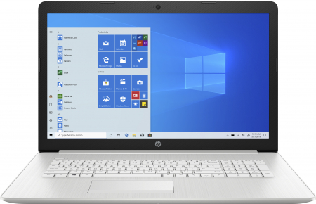 Laptop HP, 17.3" Full HD, i5 10210U   pana la 4.2 GHz , 12 GB RAM, 1 TB HDD, Windows 10 Home, Silver [0]