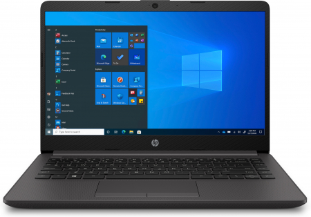 Laptop HP 240 G8, 14", Intel® Core™ i3 1005G1  pana la 3.4 GHz  , 4 GB DDR4, 256 GB SSD, Windows 10 Home, Dark Ash Silver [0]