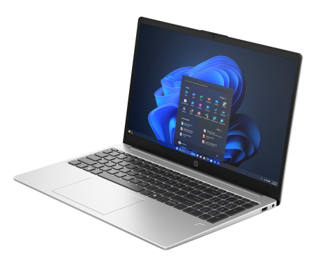 Laptop HP 255R G10, 15.6" Full HD, AMD Ryzen™ 5 7535U pana la 4.5 GHz, 16 GB RAM DDR5 4800, 512 GB SSD, AMD Radeon Graphics, Windows 11 Pro, Turbo Silver [2]