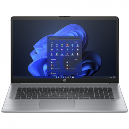 Promotii - Laptop HP 470 G10, 17.3" Full HD, Intel® Core™ i7 1355U pana la 5 GHz, 16 GB RAM DDR4 3200, 512 GB SSD, Intel Iris Xᵉ Graphics, Free Dos, Silver
