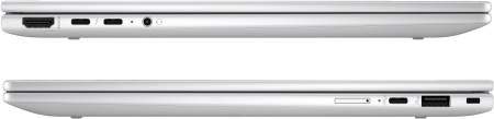 Laptop HP EliteBook X Flip G1i, 14" WUXGA Touchscreen, Intel® Core™ Ultra 7 268V pana la 5 GHz, 32 GB RAM LPDDR5x 8533, 1 TB SSD, Intel Arc Graphics, Windows 11 Pro, Glacier Silver [6]