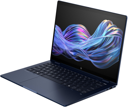 Laptop HP EliteBook X G1i Flip, 14" 2.5K Touchscreen, Intel® Core™ Ultra 7 258V pana la 4.8 GHz, 32 GB RAM LPDDR5x 8533, 512 GB SSD, Intel Arc Graphics, Windows 11 Pro, Blue [3]