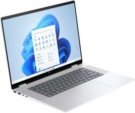 Laptop HP ENVY x360 16 Hybrid (2-in-1), 16" WUXGA Touchscreen, Intel® Core™ Ultra 5 125U pana la 4.3 GHz, 16 GB RAM LPDDR5 6400, 512 GB SSD, Intel Graphics, Windows 11 Home, Glacier Silver [2]