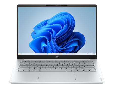 Laptopuri - Laptop HP OmniBook 3 14, 14" 2K, Intel® Core™ 3 100U pana la 4.7 GHz, 8 GB RAM DDR5 5200, 256 GB SSD, Intel® Graphics, Windows 11 Home, Grey