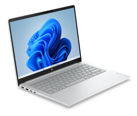Laptop HP OmniBook 3 14, 14" 2K, Intel® Core™ 3 100U pana la 4.7 GHz, 8 GB RAM DDR5 5200, 256 GB SSD, Intel® Graphics, Windows 11 Home, Grey [1]