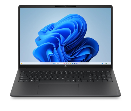 Laptopuri - Laptop HP OmniBook 3, 16" 2K, AMD Ryzen™ 5 40 pana la 4.3 GHz, 16 GB RAM LPDDR5 5500, 256 GB SSD, AMD Radeon Graphics, Windows 11 Home, Black