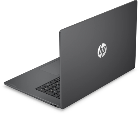 Laptop HP OmniBook 3 AI, 17.3" Full HD, AMD Ryzen™ 7 250 pana la 5.1 GHz, 24 GB RAM DDR5 5600, 512 GB SSD, AMD Radeon Graphics, Windows 11 Home, Black [4]