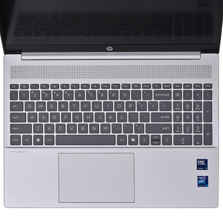 Laptop HP OmniBook 5, 16" WUXGA Touchscreen, Intel® Core™ Ultra 9 285H pana la 5.4 GHz, 32 GB RAM DDR5, 1 TB SSD, Intel Arc Graphics, Windows 11 Home, Silver [3]
