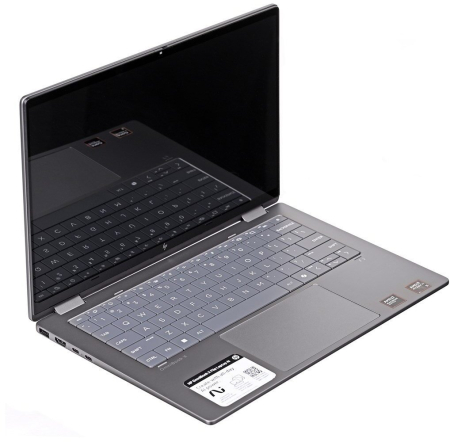 Alte produse - Laptop HP OmniBook Flip 14, 14" WUXGA Touchscreen, AMD Ryzen™ AI 5 340 pana la 4.8 GHz, 512 GB SSD, AMD Radeon 840M, Windows 11 Home, Silver