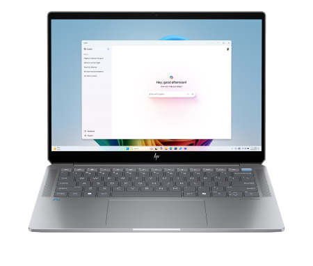 Laptopuri - Laptop HP OmniBook Ultra 14, 14" 2.2K Touchscreen, AMD Ryzen™ AI 9 365 pana la 5 GHz, 16 GB RAM LPDDR5x 7500, 1 TB SSD, AMD Radeon Graphics, Windows 11 Home, Meteor Silver