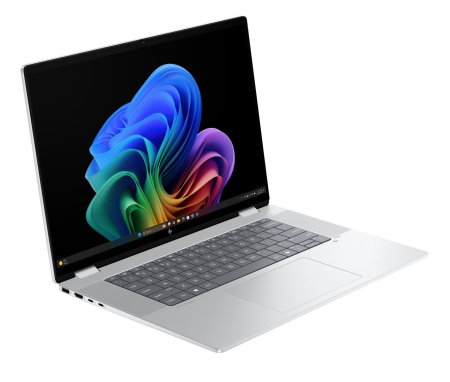 Laptop HP OmniBook X Flip, 16" 3K Touchscreen, Intel® Core™ Ultra 7 258V pana la 4.8 GHz, 32 GB RAM LPDDR5x 8533, 1 TB SSD, Intel Arc Graphics, Windows 11 Home, Glacier Silver [2]