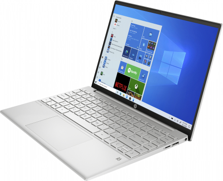 Laptop HP Pavilion, 13.3" WUXGA, Ryzen 5 5600U   pana la 4.2 GHz , 8 GB RAM, 512 GB SSD, Windows 10 Home, Silver [1]