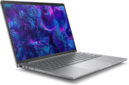 Laptop HP ZBook 8 G1i, 14" WUXGA, Intel® Core™ Ultra 7 255H pana la 5.1 GHz, 16 GB RAM DDR5 6400, 512 GB SSD, NVIDIA® RTX 500 Ada 4 GB, Windows 11 Pro, Meteor Silver [1]