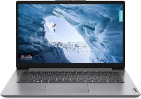 Laptopuri - Laptop Lenovo 1-14IAU7DX, 14" Full HD, Intel® Core™ i3 1215U pana la 4.4 GHz, 16 GB RAM DDR4, 512 GB SSD, Intel® UHD Graphics, Windows 11 Home, Cloud Grey