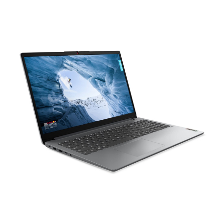 Laptop Lenovo IdeaPad 1, 15.6" Full HD, Intel® Core™ i5 1335U pana la 4.6 GHz, 16 GB RAM DDR4 3200, 256 GB SSD, Intel Iris Xᵉ Graphics, Windows 11 Home, Cloud Grey [1]
