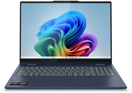 Laptopuri - Laptop Lenovo IdeaPad 5 Hybrid (2-in-1), 16" WUXGA Touchscreen, AMD Ryzen™ AI 7 350 pana la 5 GHz, 16 GB RAM LPDDR5x 7500, 1 TB SSD, AMD Radeon, Windows 11 Home, Cosmic Blue