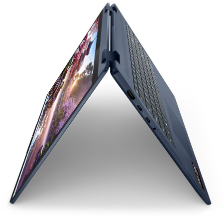 Laptop Lenovo IdeaPad 5 Hybrid (2-in-1), 16" WUXGA Touchscreen, AMD Ryzen™ AI 7 350 pana la 5 GHz, 16 GB RAM LPDDR5x 7500, 1 TB SSD, AMD Radeon, Windows 11 Home, Cosmic Blue [2]