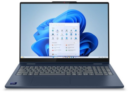 Laptopuri - Laptop Lenovo IdeaPad 5 Hybrid (2-in-1), 16" WUXGA Touchscreen, Intel® Core™ Ultra 7 255U pana la 5.2 GHz, 32 GB RAM LPDDR5x 8000, 1 TB SSD, Intel® Graphics, Windows 11 Home, Cosmic Blue