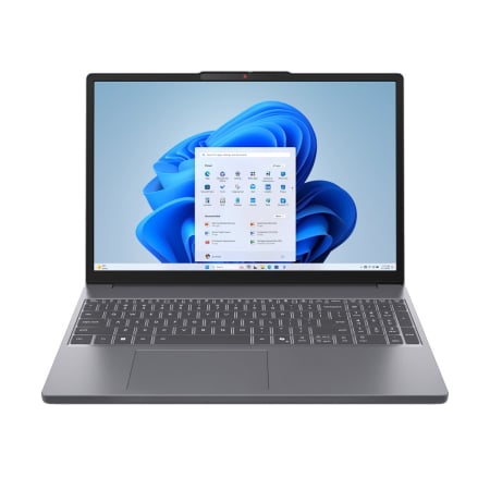 Promotii - Laptop Lenovo IdeaPad Slim 3, 15.3" WUXGA, AMD Ryzen™ 5 7533HS pana la 4.45 GHz, 24 GB RAM DDR5 4800, 512 GB SSD, AMD Radeon 660M, Windows 11 Home, Luna Grey