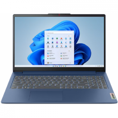 Promotii - Laptop Lenovo IdeaPad Slim 3, 15.6" Full HD, AMD Ryzen™ 3 7320U pana la 4.1 GHz, 8 GB RAM LPDDR5 5500, 512 GB SSD, AMD Radeon, Windows 11 Home, Abyss Blue