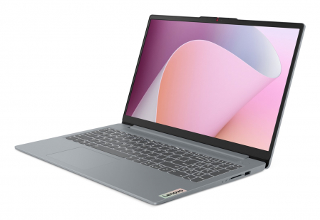 Laptop Lenovo IdeaPad Slim 3, 15.6" Full HD, AMD Ryzen™ 5 5625U pana la 4.3 GHz, 8 GB RAM DDR4 3200, 256 GB SSD, AMD Radeon Graphics, Free Dos, Arctic Grey [1]