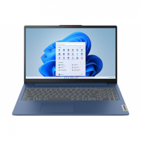 Laptopuri - Laptop Lenovo IdeaPad Slim 3, 15.6" Full HD, Intel® Core™ i5 12450H pana la 4.4 GHz, 16 GB RAM LPDDR5, 512 GB SSD, Intel® UHD Graphics, Windows 11 Home, Abyss Blue