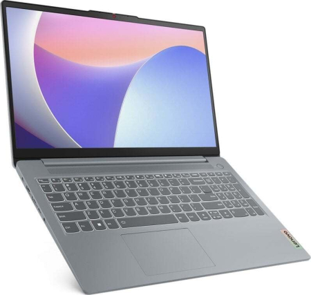 Laptop Lenovo IdeaPad Slim 3, 15.6" Full HD, Intel® Core™ i5 12450H pana la 4.4 GHz, 8 GB RAM LPDDR5 4800, 512 GB SSD, Intel® UHD Graphics, Free Dos, Arctic Grey [1]