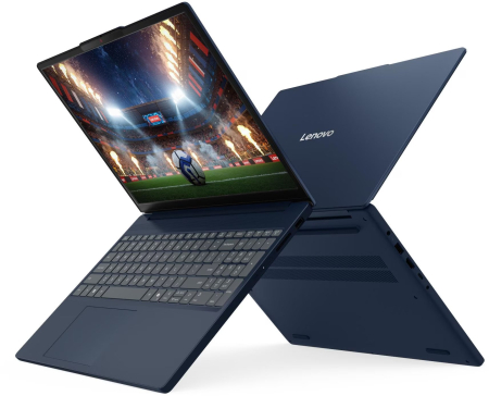 Laptop Lenovo IdeaPad Slim 3i, 15.3" WUXGA, Intel® Core™ Ultra 5 322 pana la 4.4 GHz, 16 GB RAM DDR5 5600, 512 GB SSD, Intel® Graphics, Free Dos, Cosmic Blue [6]