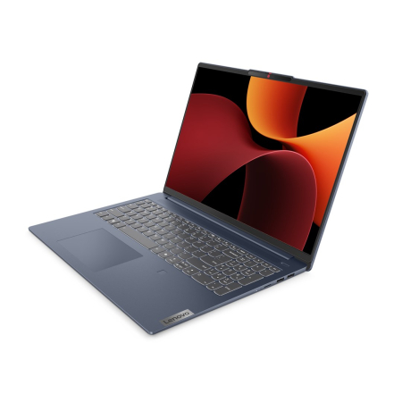 Laptop Lenovo IdeaPad Slim 5, 16" WUXGA Touchscreen, AMD Ryzen™ 7 8845HS pana la 5.1 GHz, 16 GB RAM LPDDR5x 6400, 1 TB SSD, AMD Radeon 780M, Windows 11 Home, Abyss Blue [1]