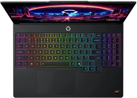 Laptop Lenovo Legion 5, 15.3" WQXGA, AMD Ryzen™ AI 7 450 pana la 5.1 GHz, 16 GB RAM DDR5 5600, 512 GB SSD, NVIDIA® GeForce® RTX 5060 8 GB, Free Dos, Eclipse Black [2]