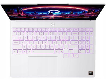 Laptop Lenovo Legion 5, 15.3" WQXGA, AMD Ryzen™ AI 7 450 pana la 5.1 GHz, 16 GB RAM DDR5 5600, 512 GB SSD, NVIDIA® GeForce® RTX 5060 8 GB, Free Dos, Glacier White [2]