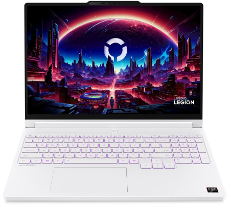 Alte produse - Laptop Lenovo Legion 5, 15.3" WQXGA, AMD Ryzen™ AI 7 PRO 450 pana la 5.1 GHz, 16 GB RAM DDR5 5600, 512 GB SSD, NVIDIA® GeForce® RTX 5060 8 GB, Windows 11 Home, Glacier White