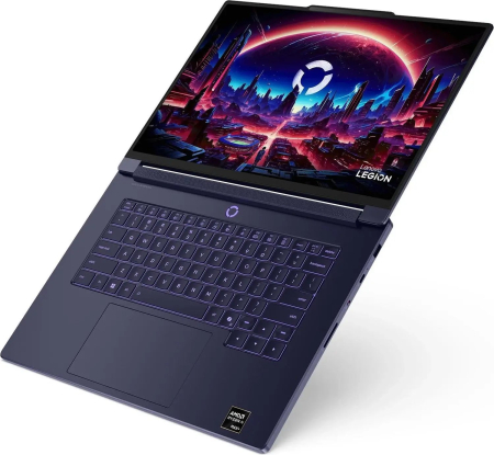 Laptop Lenovo Legion 7, 15.3" WQXGA, AMD Ryzen™ AI Max+ 392 pana la 5 GHz, 64 GB RAM LPDDR5x 8000, 1 TB SSD, AMD Radeon Graphics, Windows 11 Home, Blue [7]