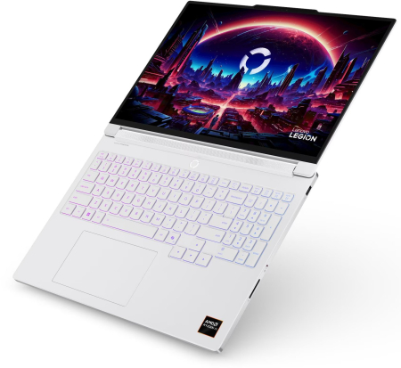 Laptop Lenovo Legion 7, 16" WQXGA, AMD Ryzen™ AI 7 450 pana la 5.1 GHz, 32 GB RAM LPDDR5x 8533, 1 TB SSD, NVIDIA® GeForce® RTX 5060 8 GB, Windows 11 Pro, Glaicer White [3]