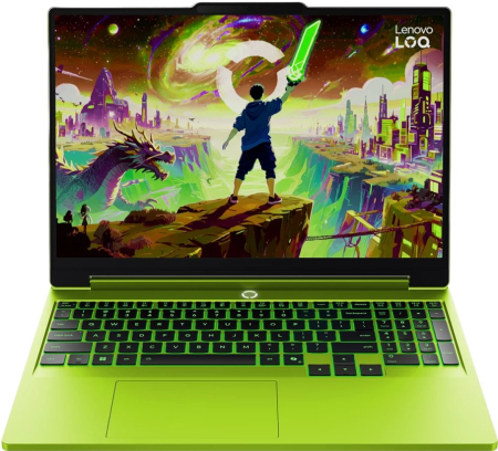 Alte produse - Laptop Lenovo LOQ, 15.3" WUXGA, AMD Ryzen™ 7 250 pana la 5.1 GHz, 16 GB RAM DDR5 5600, 512 GB SSD, NVIDIA® GeForce® RTX 5050 8 GB, Windows 11 Home, Surge Green