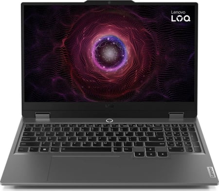 Alte produse - Laptop Lenovo LOQ, 15.6" Full HD, AMD Ryzen™ 5 7235HS pana la 4.2 GHz, 16 GB RAM DDR5 4800, 512 GB SSD, NVIDIA® GeForce® RTX 4050 6 GB, Free Dos, Luna Grey