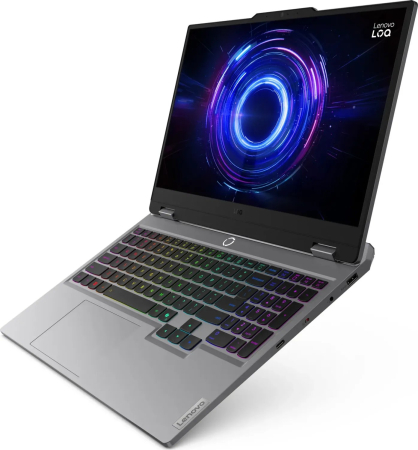 Laptop Lenovo LOQ, 15.6" Full HD, Intel® Core™ i5 13450HX pana la 4.6 GHz, 16 GB RAM DDR5 4800, 1 TB SSD, NVIDIA® GeForce® RTX 5060 8 GB, Free Dos, Luna Grey [4]