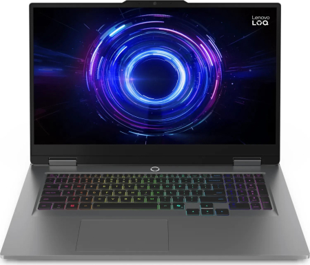 Promotii - Laptop Lenovo LOQ, 17.3" Full HD, Intel® Core™ i5 13450HX pana la 4.6 GHz, 16 GB RAM DDR5 4800, 1 TB SSD, NVIDIA® GeForce® RTX 5050 8 GB, Free Dos, Luna Grey