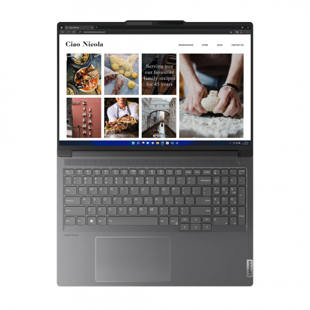 Laptop Lenovo ThinkBook 16p G4 IRH, 16" WQXGA, Intel® Core™ i7 13700H pana la 5 GHz, 16 GB RAM DDr5 5200, 1 TB SSD, NVIDIA® GeForce® RTX 4060 8 GB, Windows 11 Pro, Storm Grey [2]