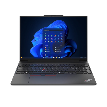 Laptopuri - Laptop Lenovo ThinkPad E16 G2, 16" WUXGA, AMD Ryzen™ 5 7535U pana la 4.55 GHz, 8 GB RAM DDR5 4800, 256 GB SSD, AMD Radeon, Windows 11 Pro, Black